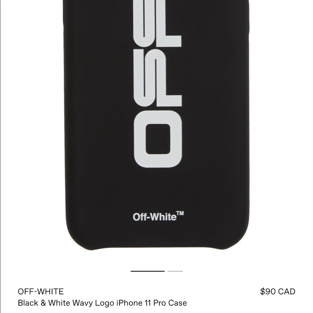 OFF-WHITE PHONE CASE (AUTHENTIC)